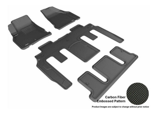 Tapete 3dmaxpider 1+2+3baul Chevrolet Traverse Sillaseparada