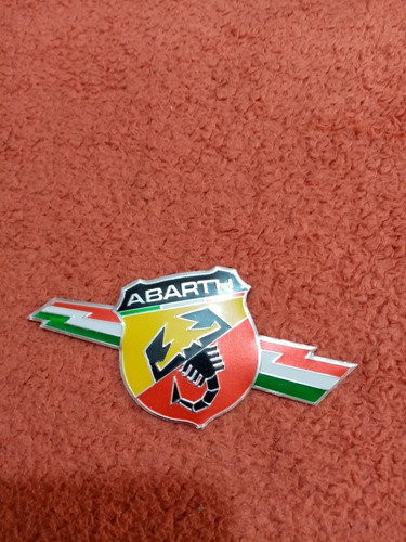 Logo Abarth Fiat 500  Con Relieve 