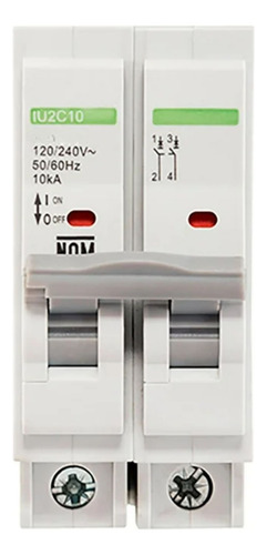 Interruptor Termomagnético 2 Polos 30 Amp Iusa