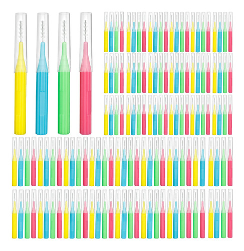 Cepillo Interdental, Cabezal De Hilo Dental Con Palillo De D