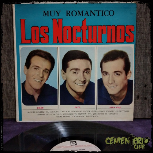 Los Nocturnos - Muy Romantico - Arg - Vinilo Lp