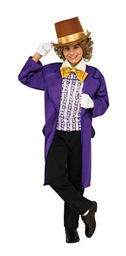 Traje De Rubies Niños Willy Wonka Y The Chocolate Factory Tr