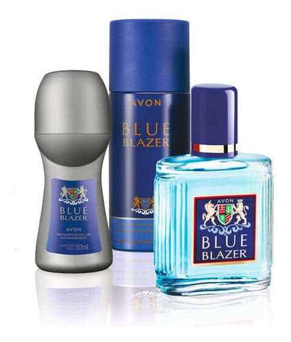 Blue Blazer Pack X 3 Productos.edt+deo Corp+rolon.luana9902