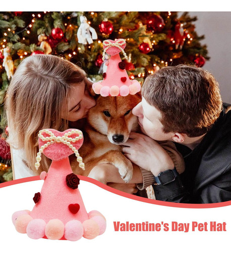 Sombrero Para Perro Del Día De San Valentín Sombrero De Amor