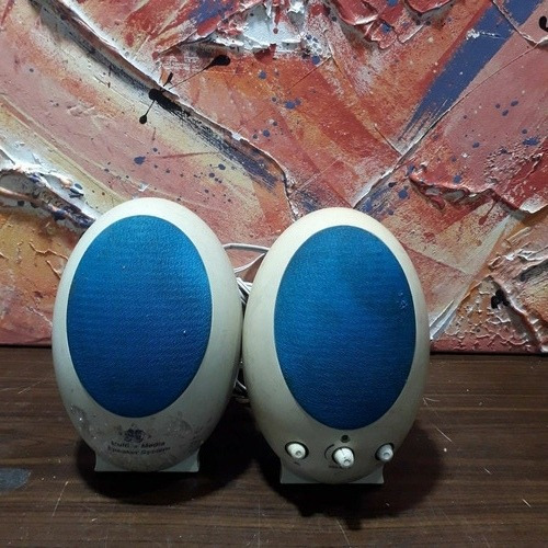 Caixa Speaker Antigo - Multimídia/ Ler Descrição