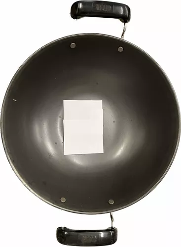 Panela Wok Tacho Chines 6 litros 38,5 cm diâmetro tampa de vidro - APANELA  DE FERRO