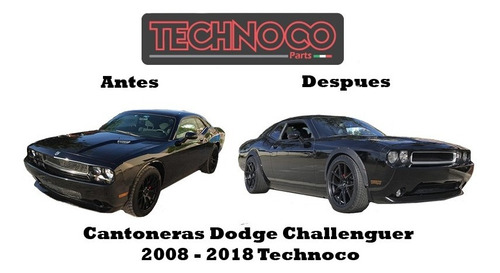 Kit Wide Body Widebody Cantoneras Loderas Challenger Dodge