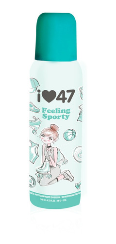 Desodorante Antitranspirante Aerosol 47 Street Feeling 140ml