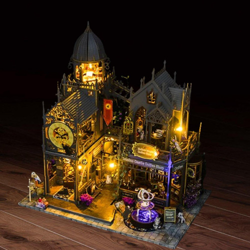 Kit De Casa De Muñecas Diy, Casa De Muñecas En Miniatura