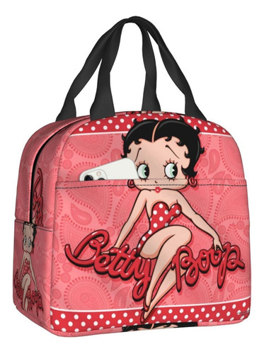 Bolsa De Almuerzo Boop Bettys De Dibujos Animados De Lunares