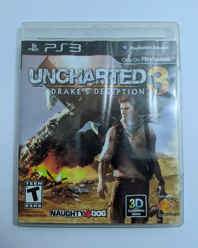 Jogo Uncharted 3 Ps3 Americano