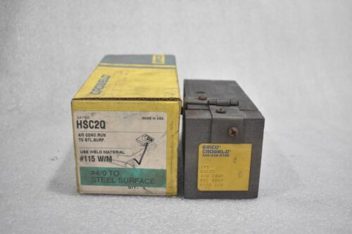 Erico Cadweld Hsc2q Cable To Horizontal Mold, 4/0 Awg St Kbk