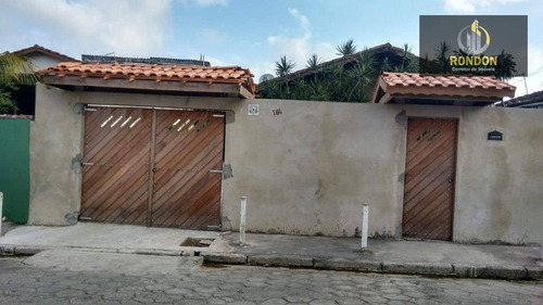 Casa Com 2 Dormitórios À Venda Por R$ 320.000 - Jardim Belas Artes - Itanhaém/sp - Ca1182