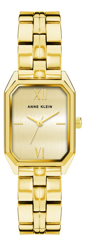 Pulsera Watch Anne Klein Para Mujer, Tono Dorado, 30 M, Resi