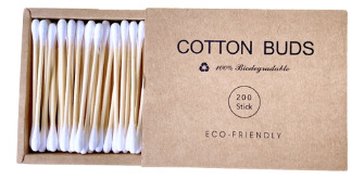 Copitos Algodón Bambú Biodegradable - Unidad a $37