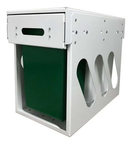 Porta Residuos Doble Extraíble Bajo Mesada 20l Basura Cocina