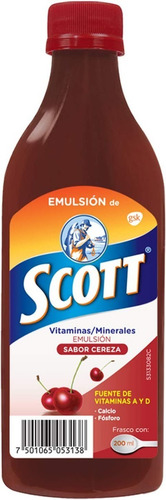 Emulsión Scott Sabor Cereza