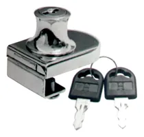 Comprar 2 Cerraduras Chapa Ovalada Para Vitrina 2 Llaves
