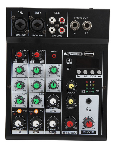 Panel De Sonido, Mesa De Mezclas, Mezclador Profesional, Pan