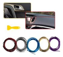 Comprar Fita Friso Filete Painel Carro Tuning Vermelho Azul Interior