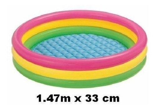 Piscina Multicolor Intex Familiar