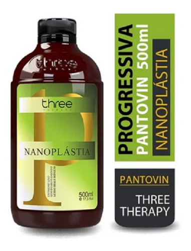 Escova Progressiva Sem Formol 1 Litro Pantovin Nanoplástia