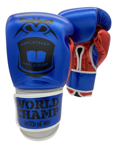 World Champ World Champ - Guantes De Boxeo Pro Style (azul/.