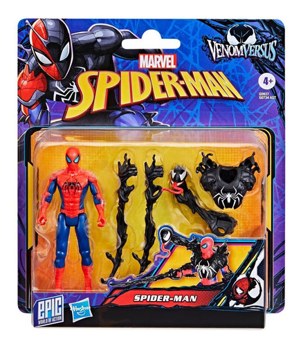 Figura de acción Spider-Man VenomVersus Epic World of Action Marvel