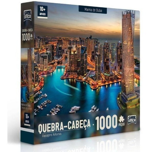 Quebra Cabeça Marina Dubai Puzzle 1000 Peças