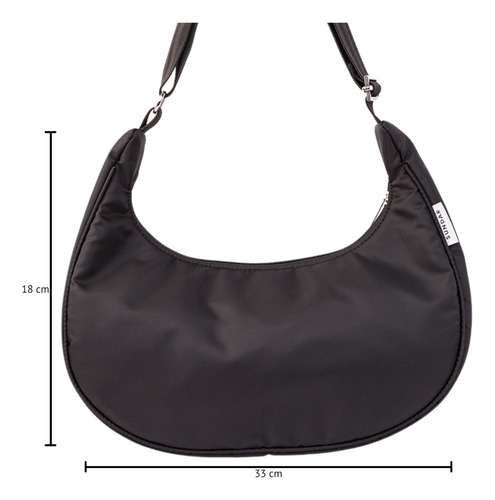 Bolsa Crossbody Sundar Luna Asa Ajustable Ligera Y Cómoda