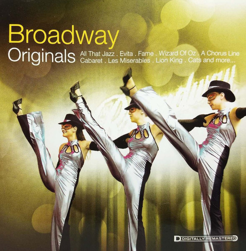 Broadway Musical - All Jazz - Evita - Fame Y Más Cd