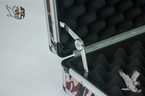 Imagen 6 de 6 de Maletin Airsoft De Aluminio Mediano Apg
