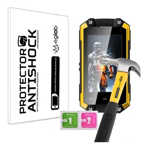 Lamina Protector Pantalla Antishock Servo J5 Plus