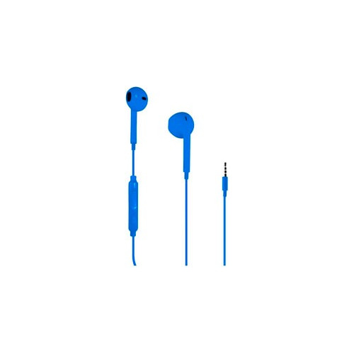 Netmak Auricular Con Microfono Azul Urban Style Nm-ur70b