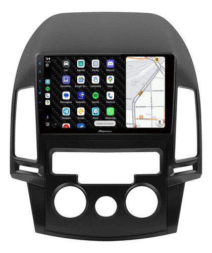 Central Multimidia Pioneer I30 9p Carplay Android Auto