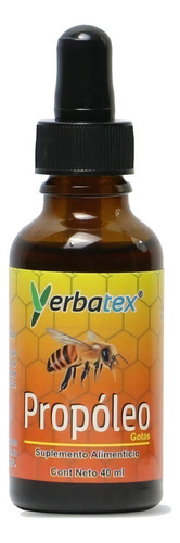 Propóleo Líquido Concentrado 40 Ml Yerbatex.