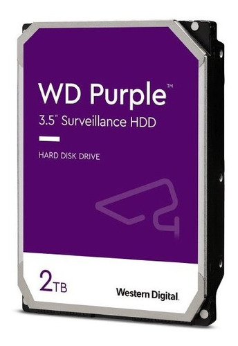 Hd Wd Purple 2tb Sata 3 5400rpm 64mb Original Garantia Wd