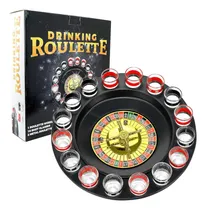 Comprar Juego De Tragos De Ruleta Para Adultos, Rojo\u002Fnegro, 5 Cm De