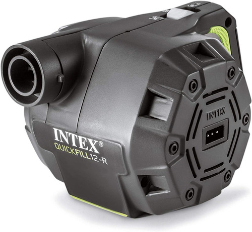 Inflador Electrico Intex Recargable 110v 12v Bateria Interna