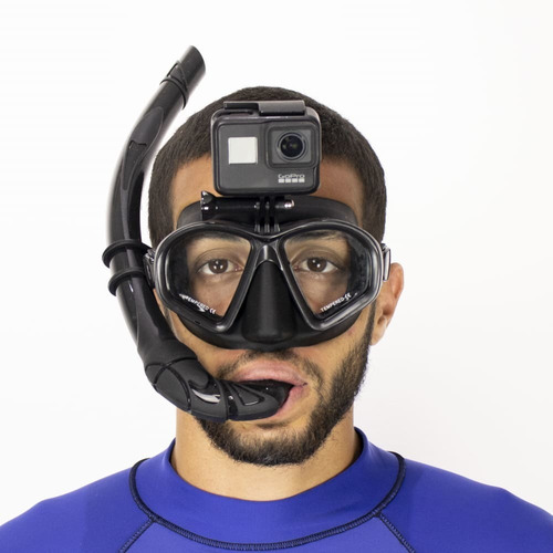 Kit Apneia E Pesca Sub Gopro Dive Motion - Preto