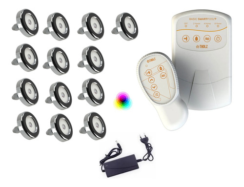 13 Leds Premium Tholz Inox 316 De 6w Basic Smart Pool