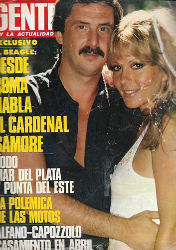 Gente 808 1981 Graciela Alfano Nequi Galloti Maradona