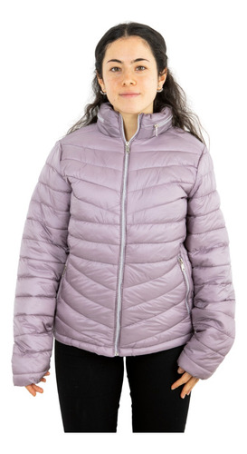 Imagen 1 de 5 de Campera Nena Niña Inflable Capucha Oculta