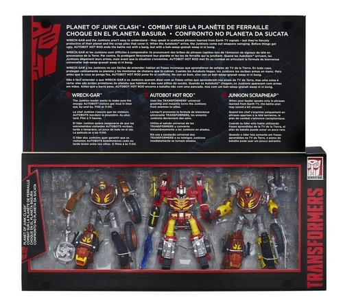Transformers Platinum Hot Rod Junkion Scrapheap Wreck Gar