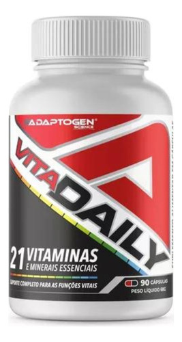 Vita Daily Multivitamínico (90 Cápsulas)-adaptogen Importado