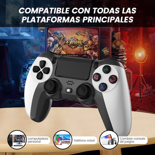 Control Inalámbrico Mando Compatible Con Para Play Station 4