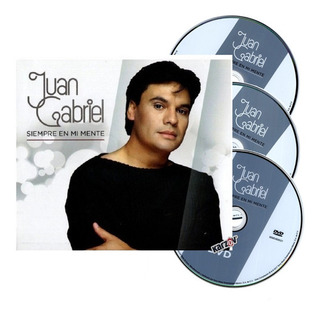 Juan Gabriel - Siempre En Mi Mente - Boxset 2 Cd 's + Dvd