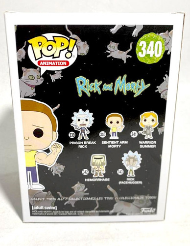 Rick And Morty Sentient Arm Morty #340 Funko