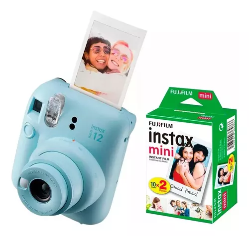 Camara Instantanea Fujifilm Instax Mini 12 con Funda -Blanco- Lapson México