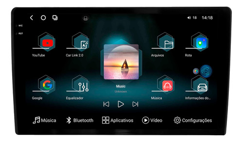 Multimidia Aikon Fóton G3 Fiat Bravo 12+256gb Octacore 2k 9p